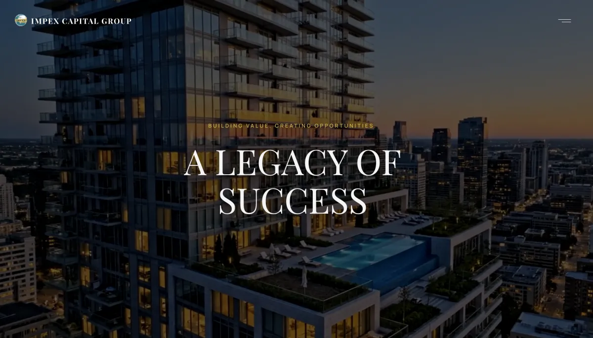 Impex Capital Group — Real Estate case study by Cracker Digital Media